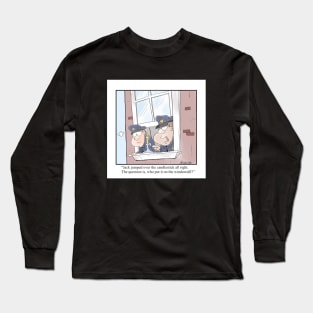 “Jack jumped over the candlestick all right.  The question is… Long Sleeve T-Shirt